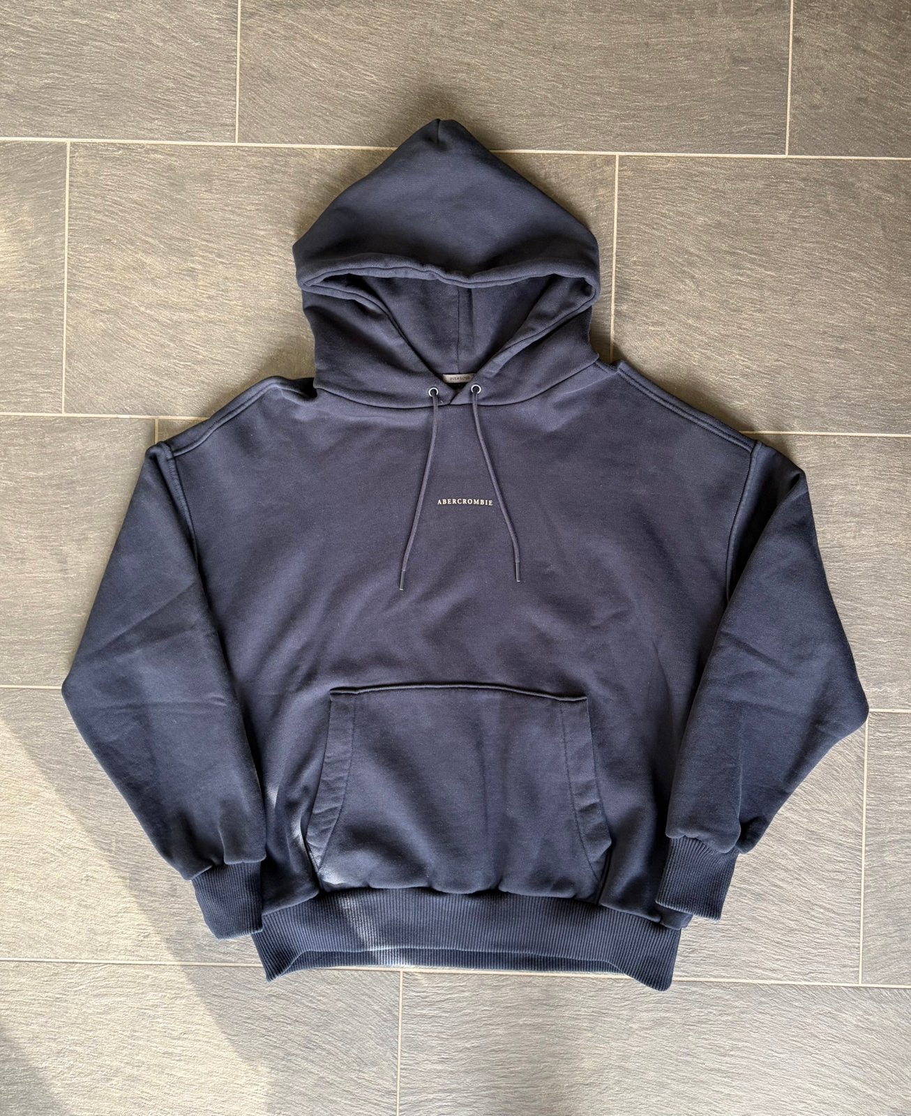 Abercrombie & Fitch Oversized Hoodie – Maat S, Ophalen of Verzenden, Zo goed als nieuw, Maat 46 (S) of kleiner, Blauw