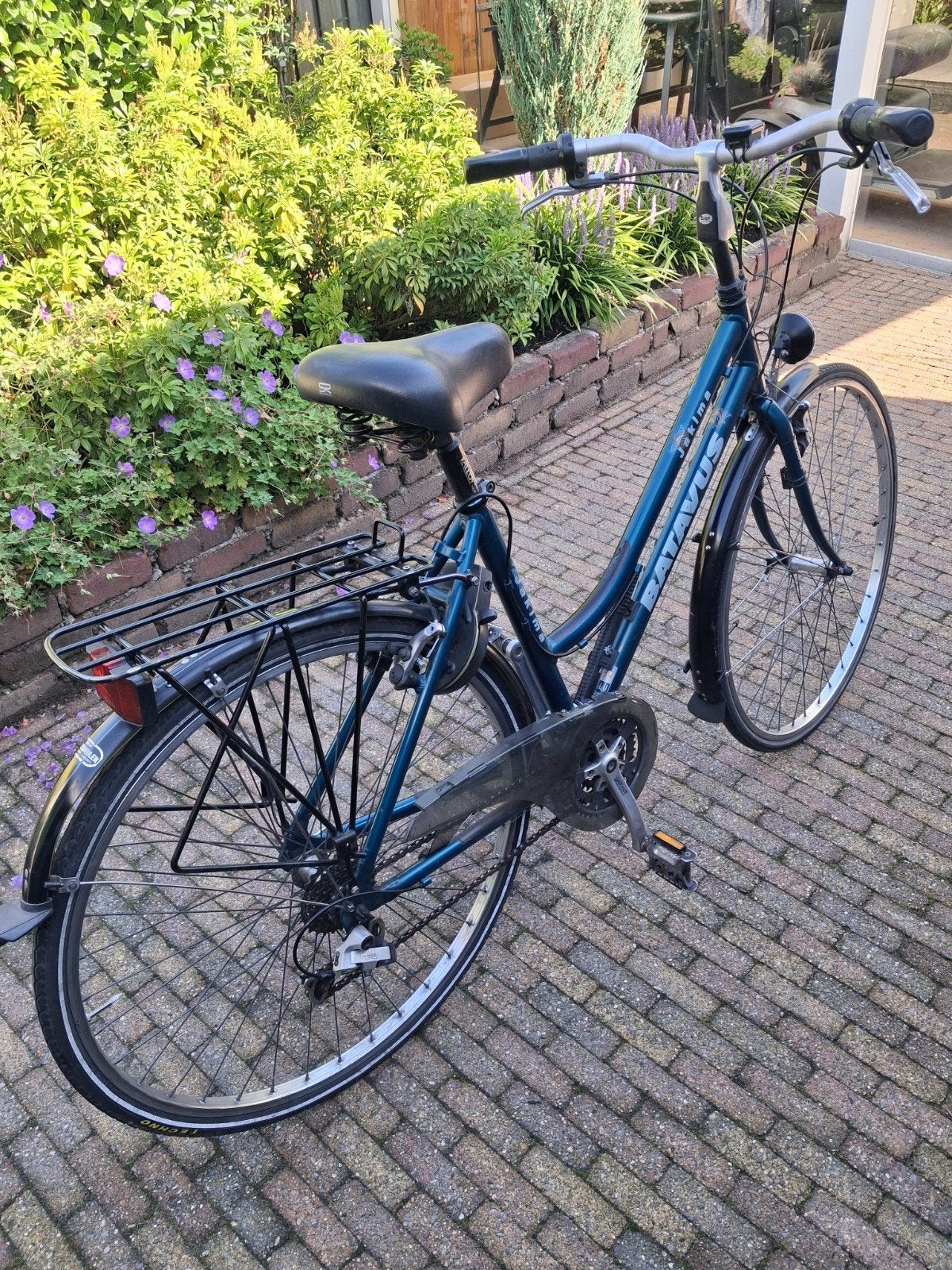batavus dames fiets, Fietsen en Brommers, Fietsen | Dames | Damesfietsen, 53 tot 56 cm, Ophalen, Gebruikt, Batavus