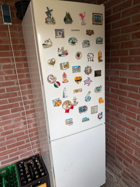 Koelvriescombi Samsung, Witgoed en Apparatuur, Koelkasten en IJskasten, Ophalen, Gebruikt, 200 liter of meer, 60 cm of meer