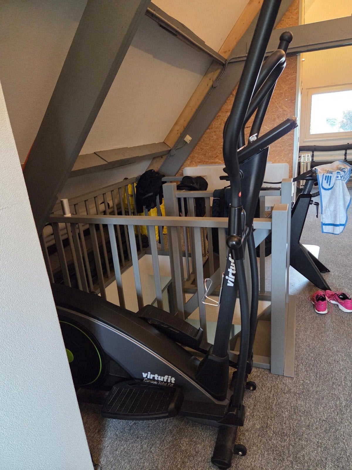Virtufit iConsole Totalfit crosstrainer, Sport en Fitness, Fitnessapparatuur, Ophalen, Gebruikt, Crosstrainer