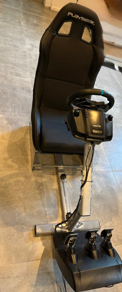 Playseat racestoel met logitech g29, Spelcomputers en Games, Spelcomputers | Sony PlayStation Consoles | Accessoires, Ophalen