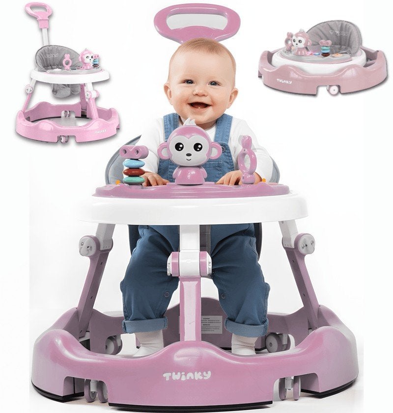 leuke twinky loopstoel rose, Kinderen en Baby's, Ophalen of Verzenden, Zo goed als nieuw