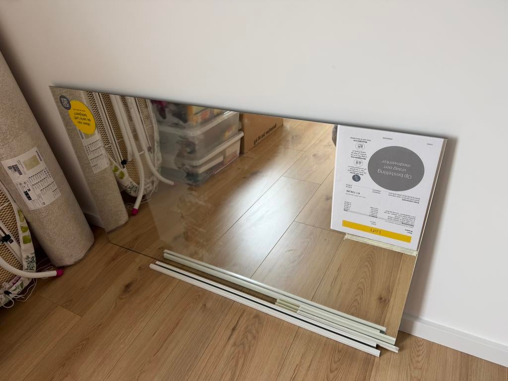 Spiegel 120cm Praxis Loft serie nieuw, Huis en Inrichting, Ophalen, Zo goed als nieuw, Rechthoekig, Minder dan 100 cm