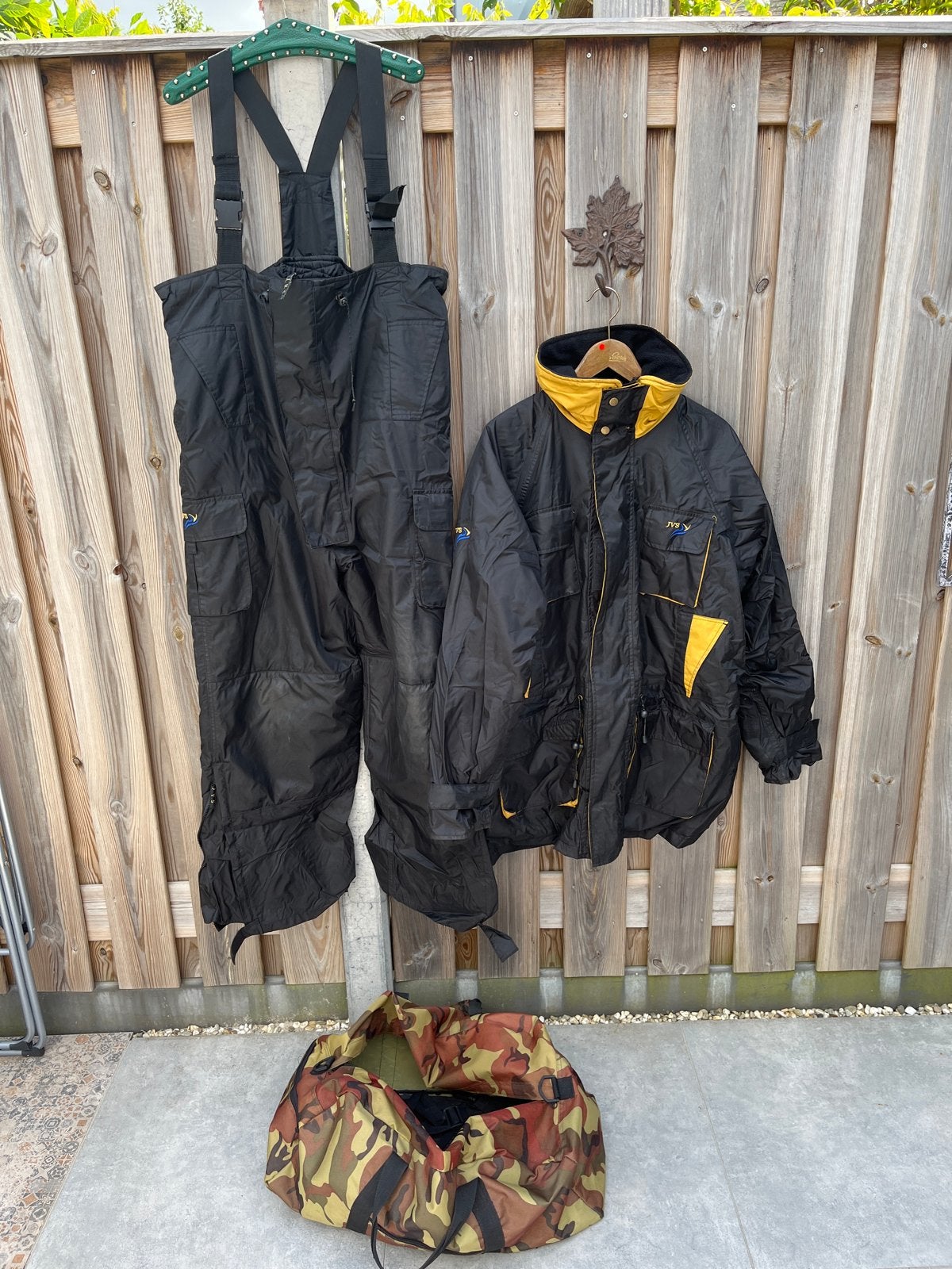 Zo goed als nieuw vispak (broek en jas) xl, Ophalen of Verzenden, Zo goed als nieuw, Kleding