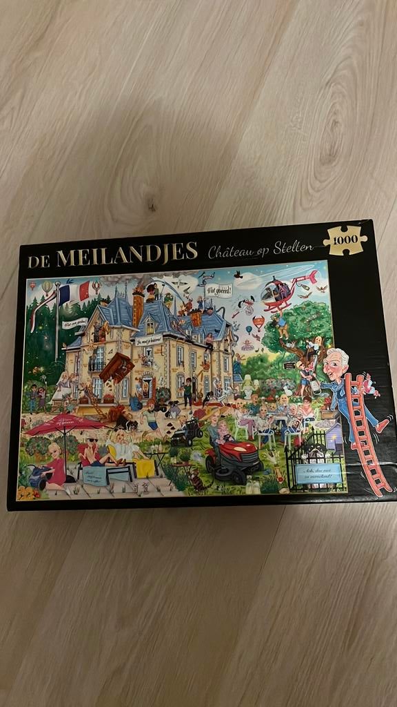 Meilandjes puzzel, Hobby en Vrije tijd, Denksport en Puzzels, Ophalen of Verzenden, 500 t/m 1500 stukjes, Zo goed als nieuw
