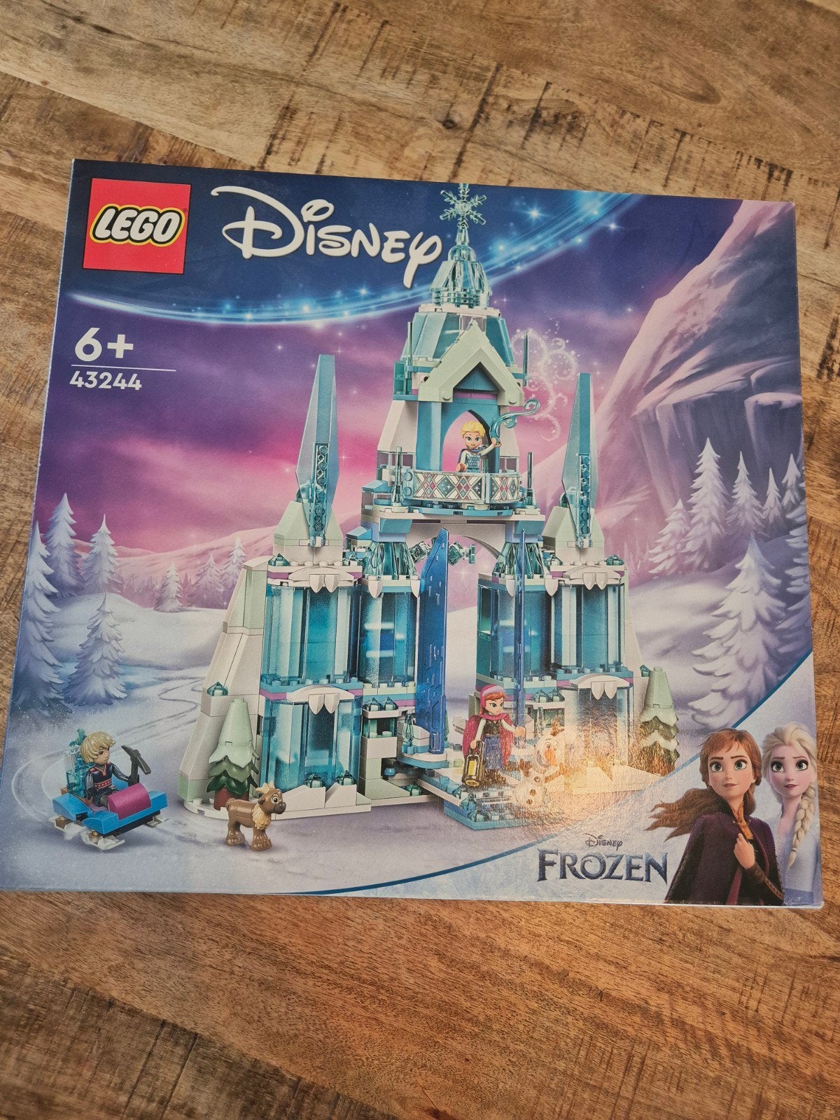 Lego 43244 Frozen kasteel, Kinderen en Baby's, Speelgoed | Duplo en Lego, Lego, Ophalen of Verzenden, Zo goed als nieuw, Compleet