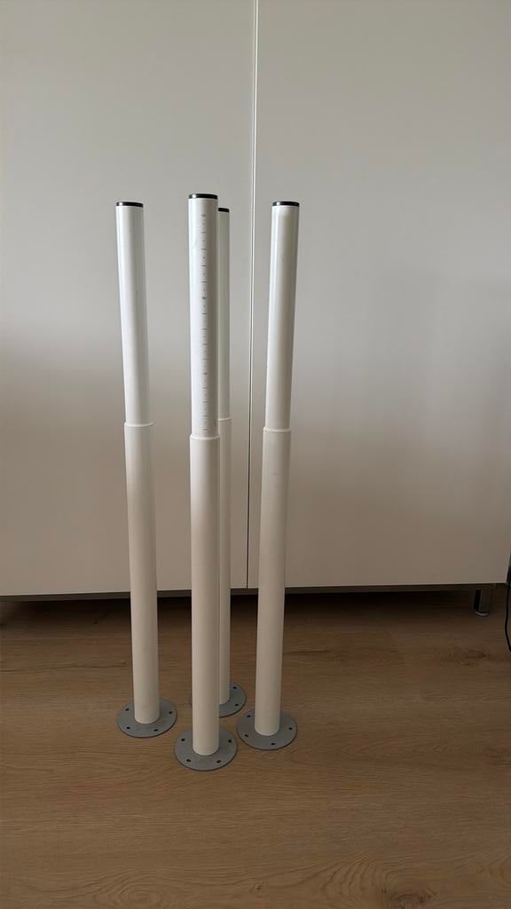 Tafelpoot - verstelbaar Ikea (1 poot over), Huis en Inrichting, Tafelonderdelen, Tafelpoot, Gebruikt, 50 tot 100 cm, Rond