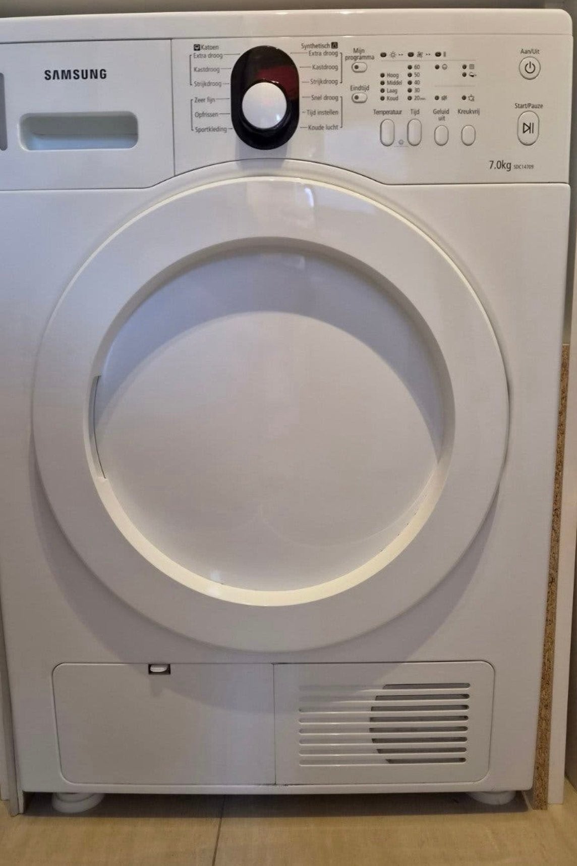 Samsung wasdroger defect, Witgoed en Apparatuur, Ophalen, 6 tot 8 kg, Niet werkend, 85 tot 90 cm