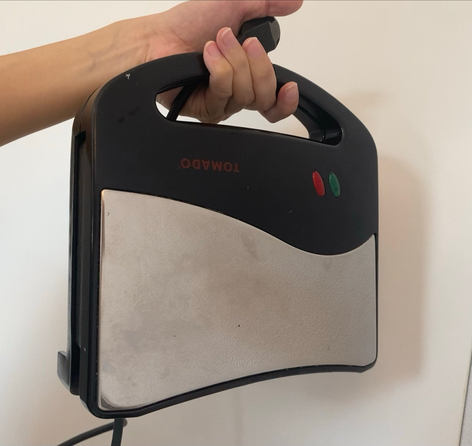 Tomado tosti-ijzer / sandwichmaker, Ophalen, Gebruikt
