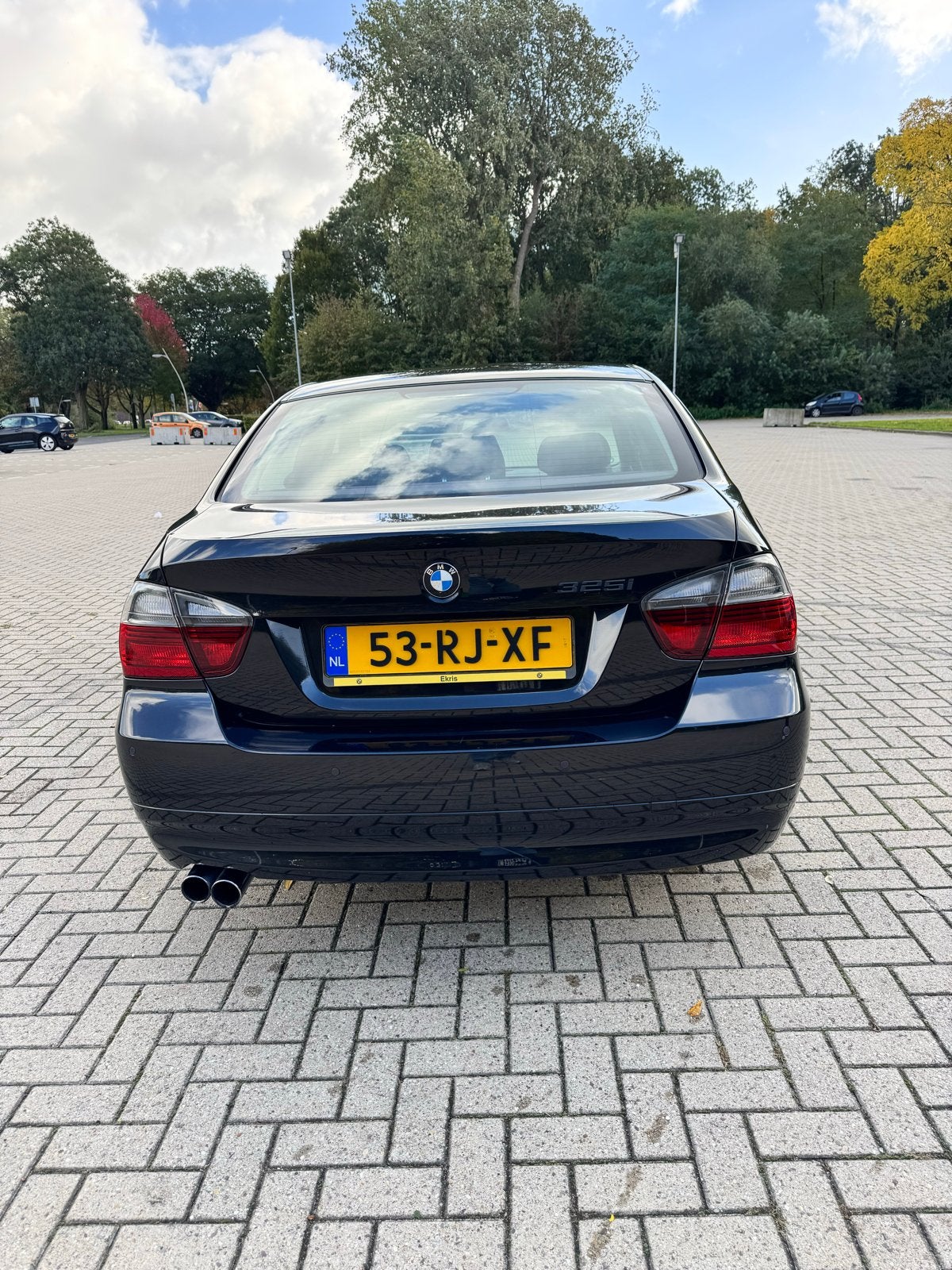 BMW 3-Serie 2.5 I 325 2005 Zwart, Auto's, 745 kg, Achterwielaandrijving, 2497 cc, Zwart