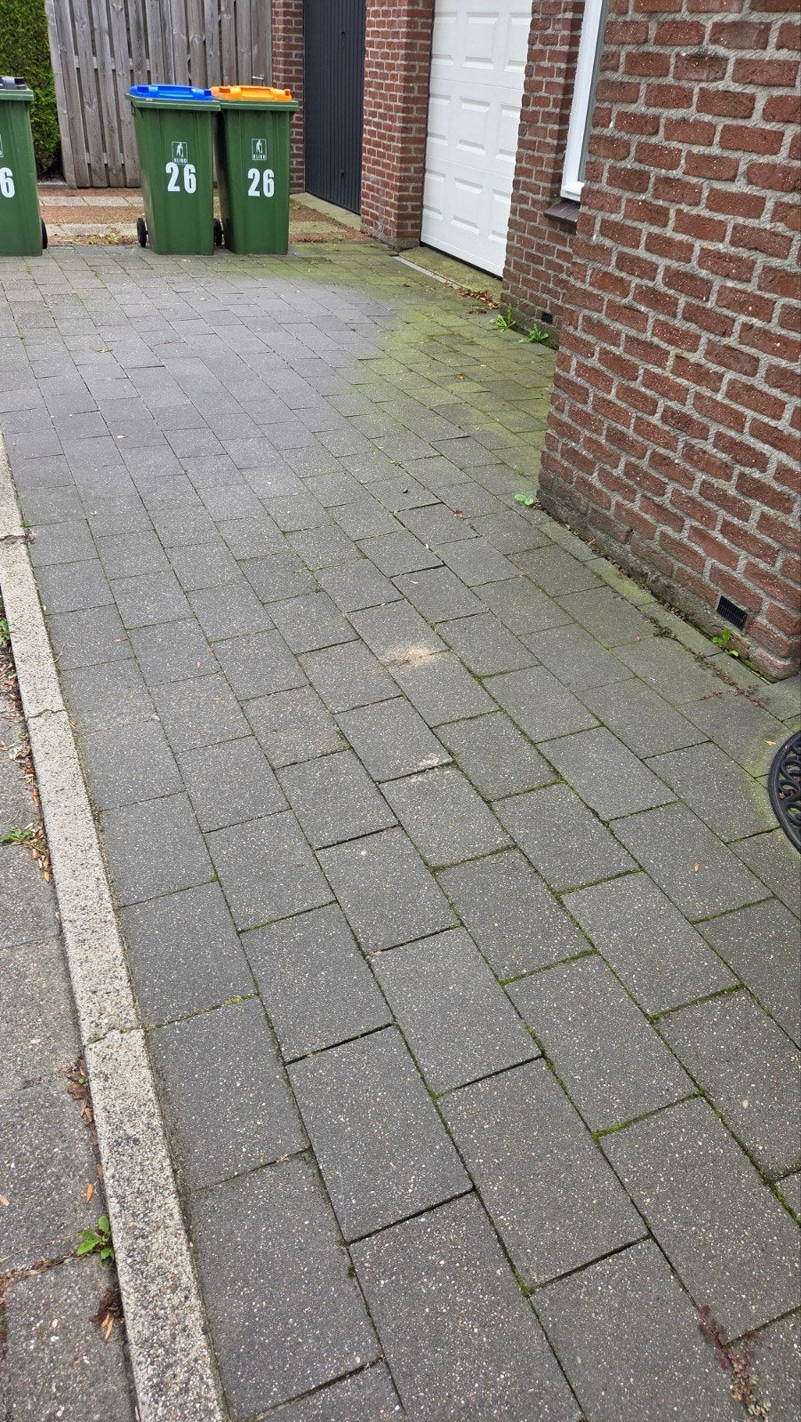 Gebruikte betonnen terrastegels 20x30, Tuin en Terras, Ophalen, Gebruikt, 10 m² of meer, Beton