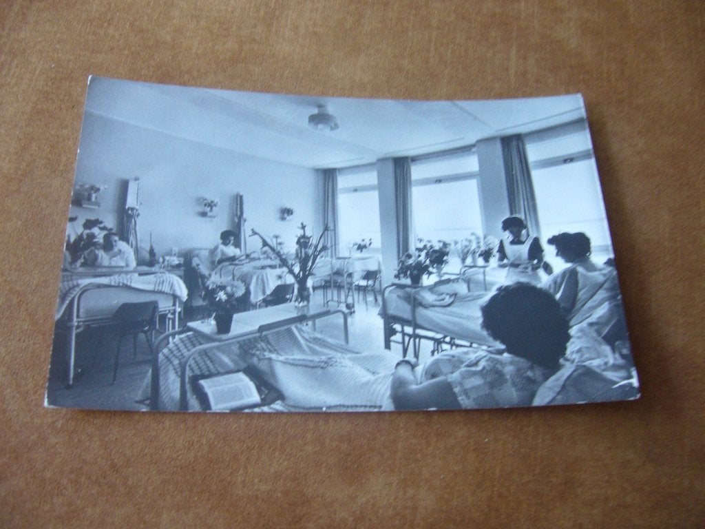 LEIDEN  =  DIACONESSENHUIS  - DAMESKAMER, Ophalen of Verzenden, 1940 tot 1960, Gelopen, Zuid-Holland