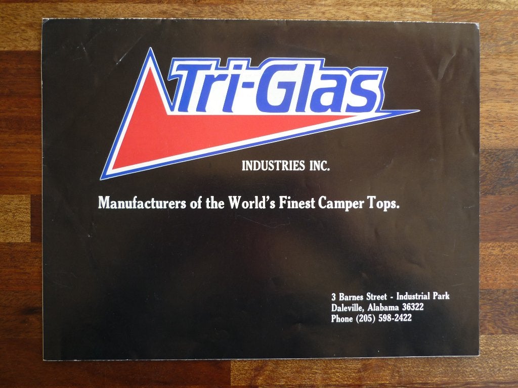 Tri-Glas Camper Tops (ca. 1980, USA), Ophalen of Verzenden, Zo goed als nieuw, Overige merken