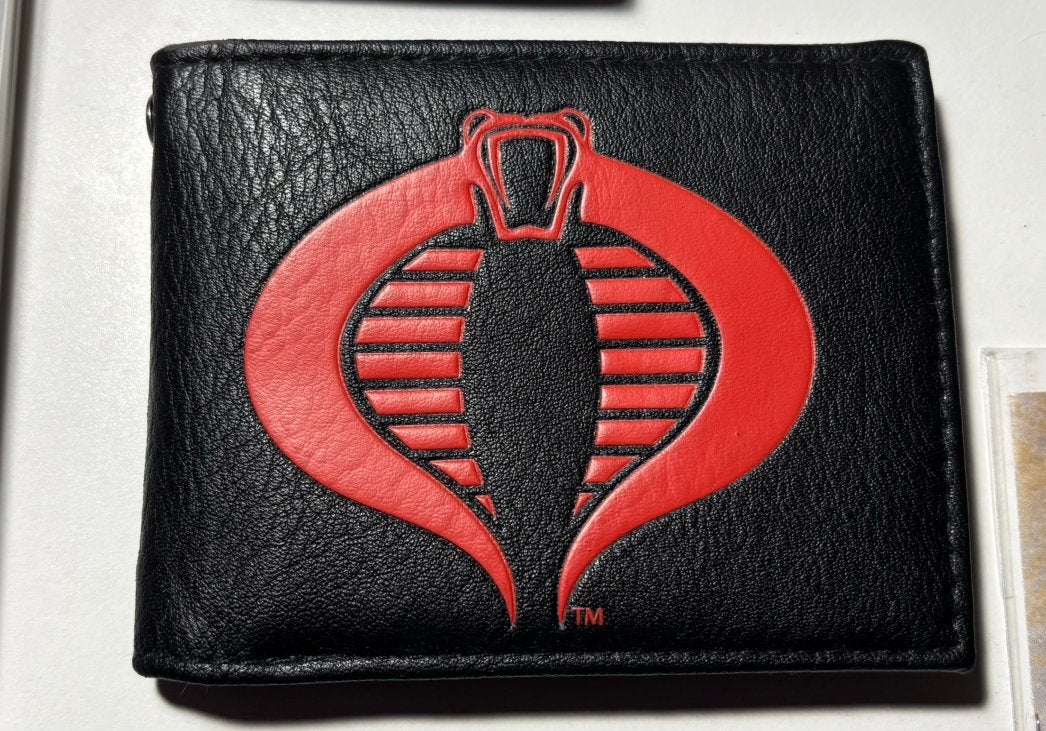 GI Joe Cobra portemonnee, Verzamelen, Poppetjes en Figuurtjes, Verzenden, Zo goed als nieuw
