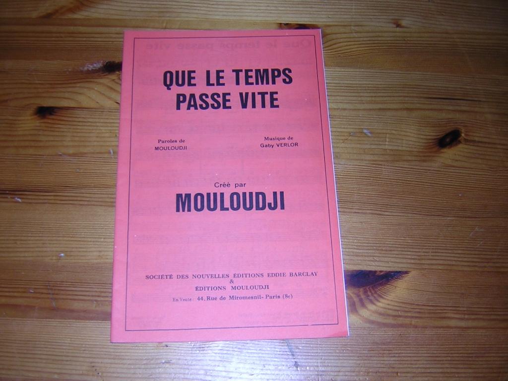 Que le temps passe vite - gaby verlor, Gebruikt, Piano, Ophalen of Verzenden, Artiest of Componist