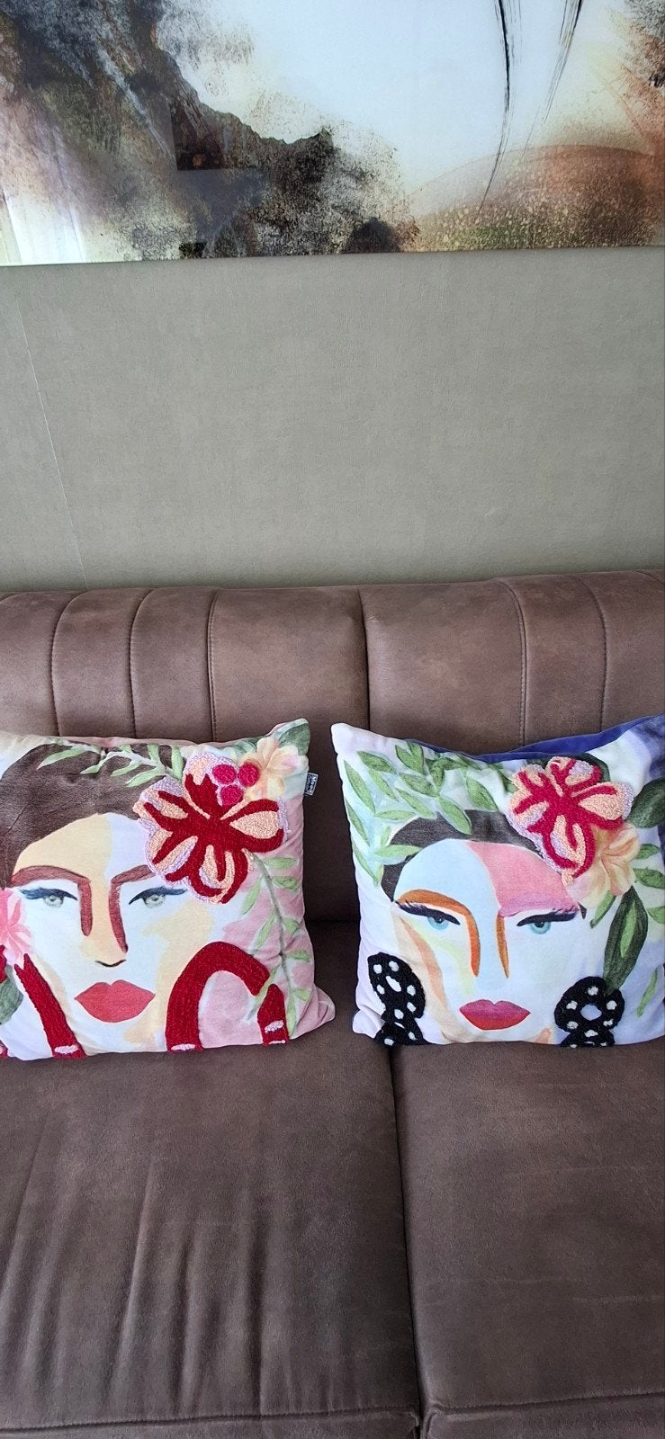 sierkussens Mood collection, Huis en Inrichting, Ophalen, Zo goed als nieuw, Vierkant