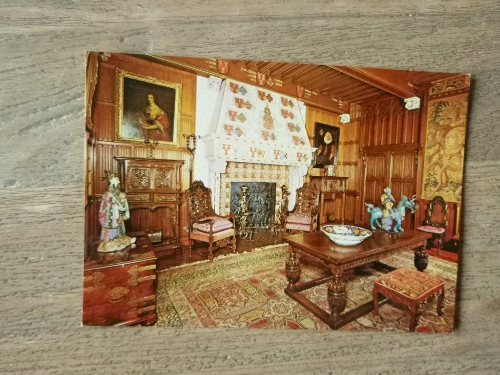 Haarzuilens, kasteel de Haar / bibliotheek 1975, Verzenden, 1960 tot 1980, Ongelopen, Utrecht