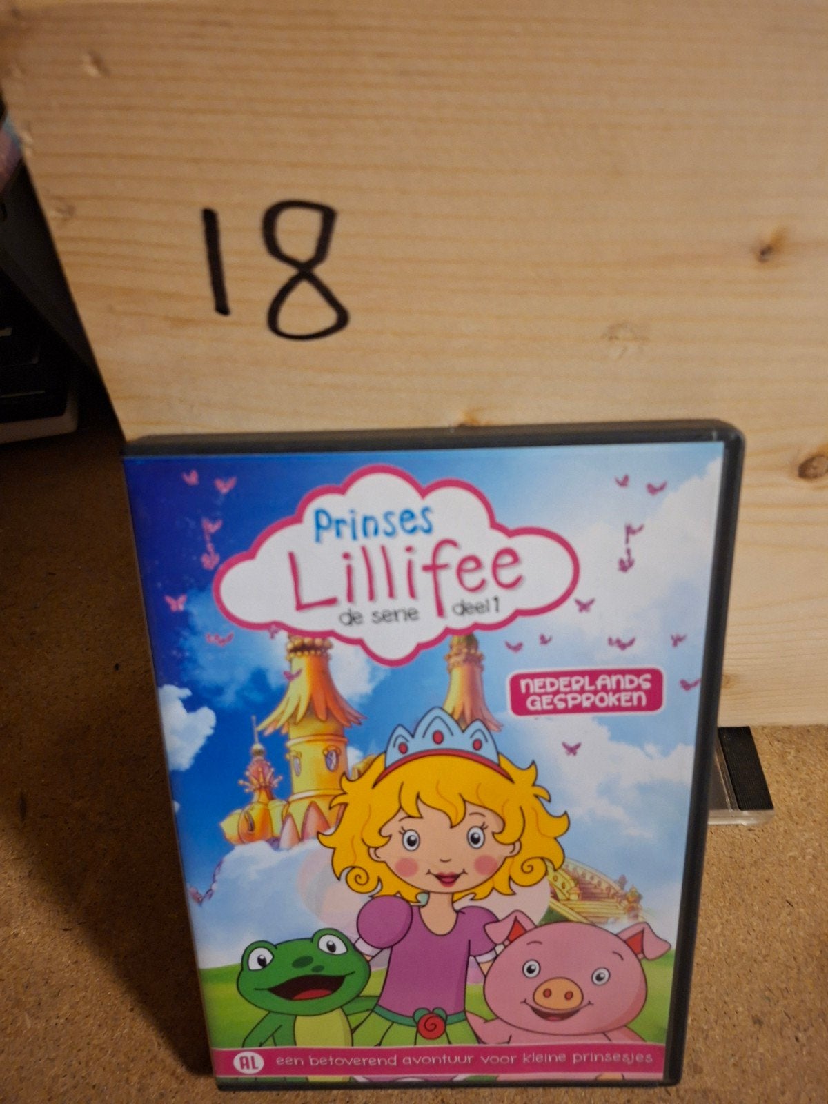 Prinses Lillifee de serie deel 1 DVD - Nederlands gesproken, Gebruikt, Alle leeftijden, Tv-serie, Familie