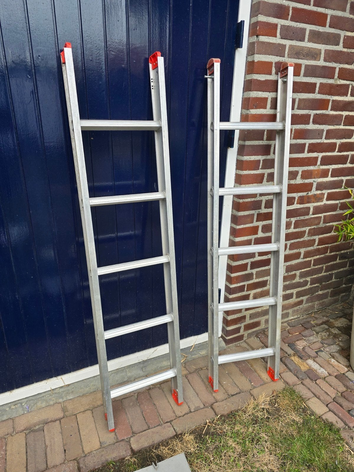 Alumium trap 150 cm hoog, Ophalen, Minder dan 2 meter
