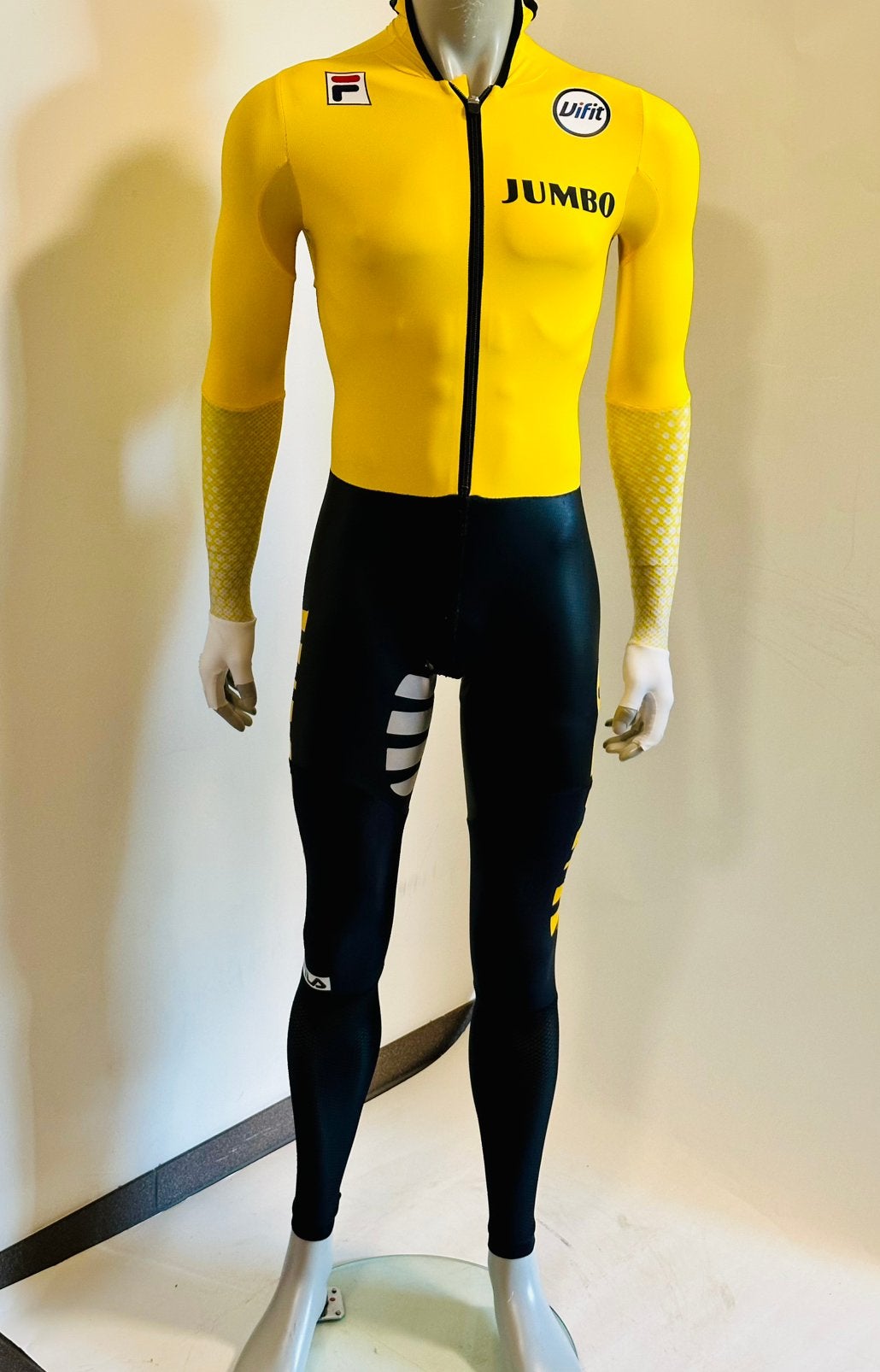 Schaatskleding schaatspak snelpak speedsuit maat M Fila, Ophalen of Verzenden, Zo goed als nieuw