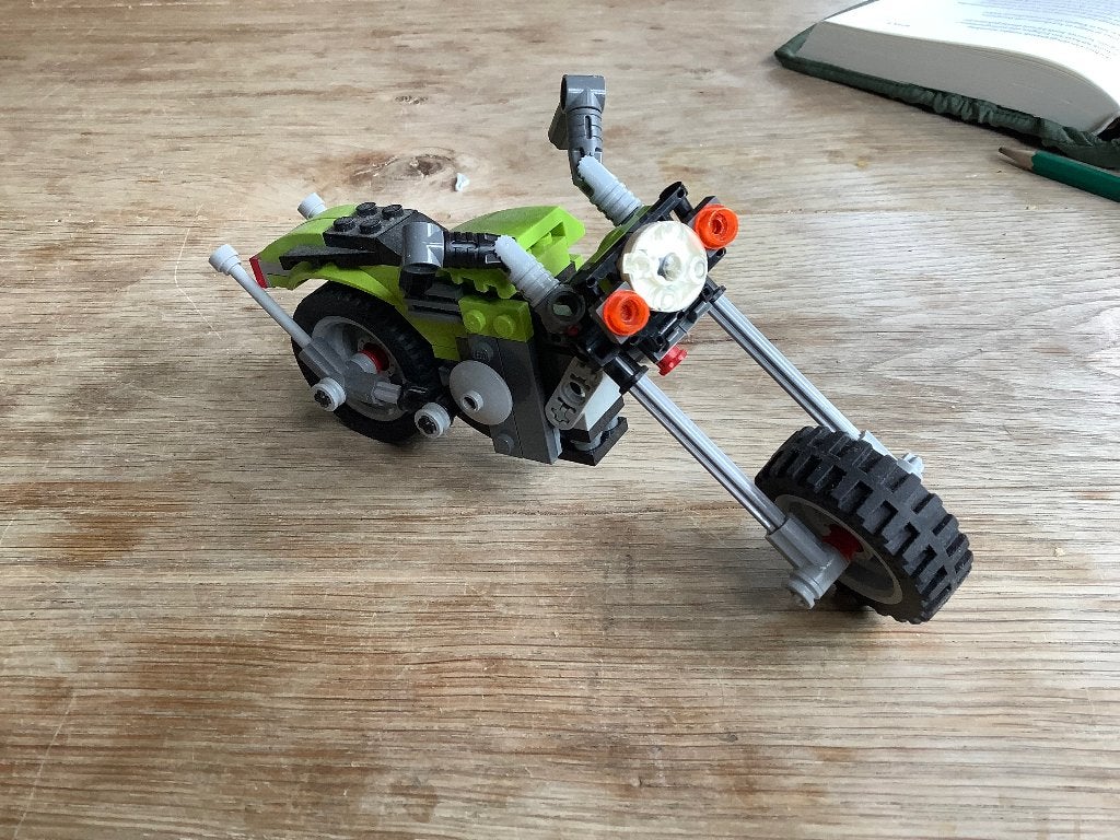 Lego Creator Groene Motorfiets 31018 - Compleet, Kinderen en Baby's, Speelgoed | Duplo en Lego, Gebruikt, Lego, Ophalen of Verzenden