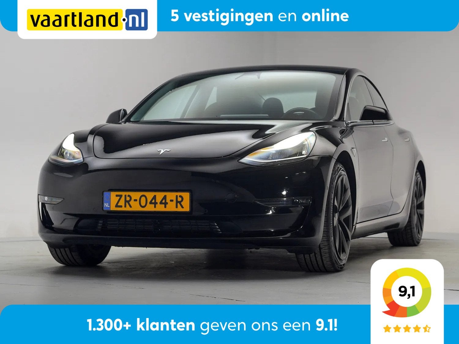 Tesla Model 3 Standard RWD Plus 60 kWh [ Panoramadak Stoelve