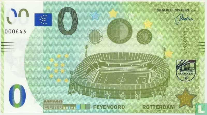 Feyenoord biljet 0 euro, Postzegels en Munten, Bankbiljetten | Nederland, Ophalen, Euro's, Los biljet