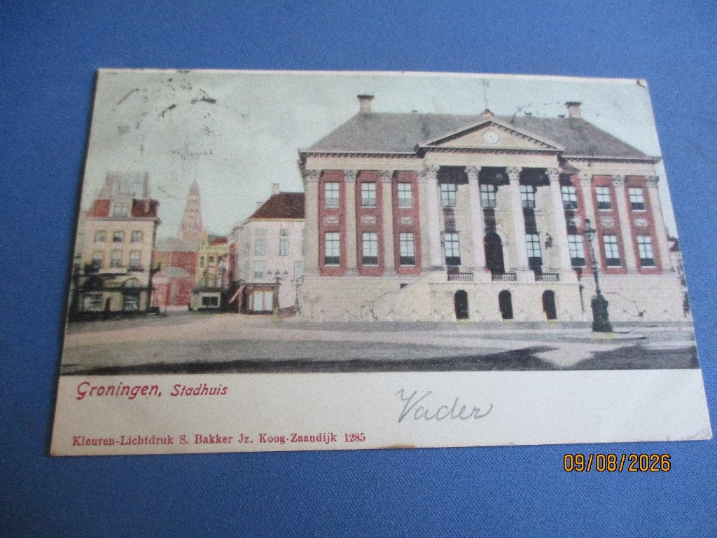 Groningen, Ophalen of Verzenden, Voor 1920, Gelopen, Groningen
