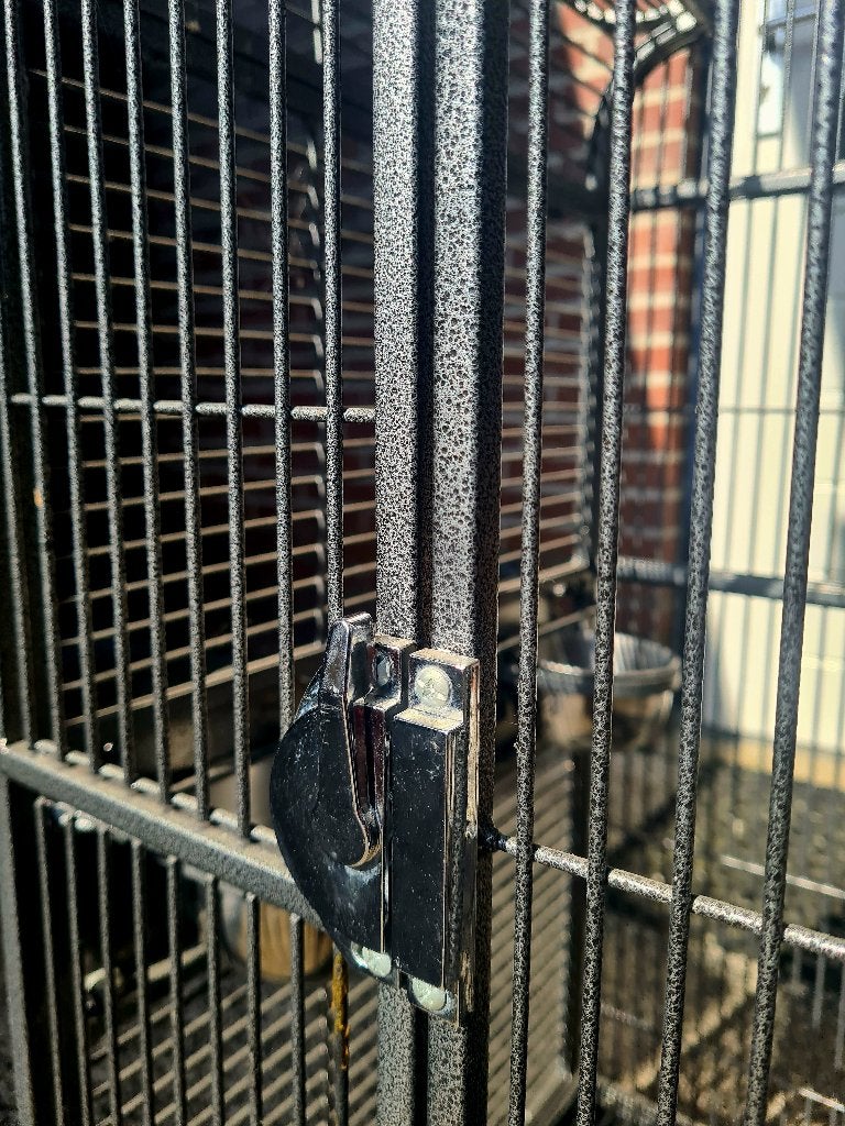 Vogelkooi, Dieren en Toebehoren, Ophalen, Zo goed als nieuw, Metaal, Vogelkooi