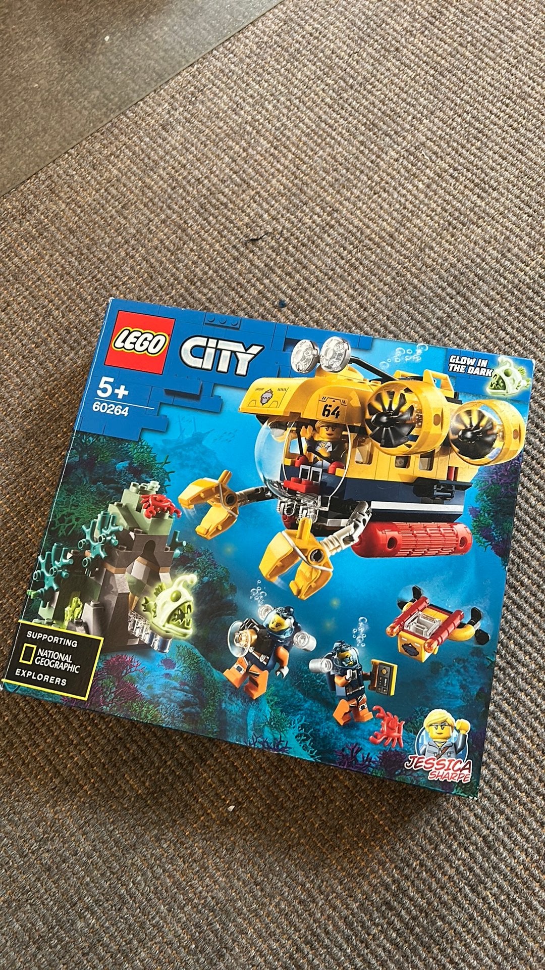 Lego 60264 Ocean Exploration Submarine, Ophalen of Verzenden, Zo goed als nieuw