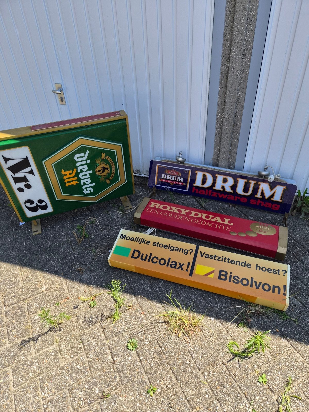 mooie partij reklame lichtbakken, Ophalen, Reclamebord