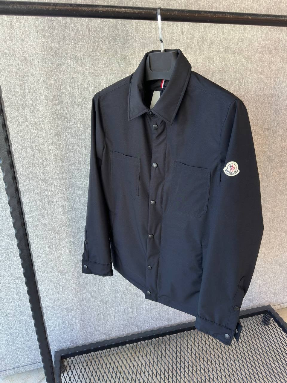 Moncler Zomerjas, Ophalen of Verzenden, Nieuw, Zwart
