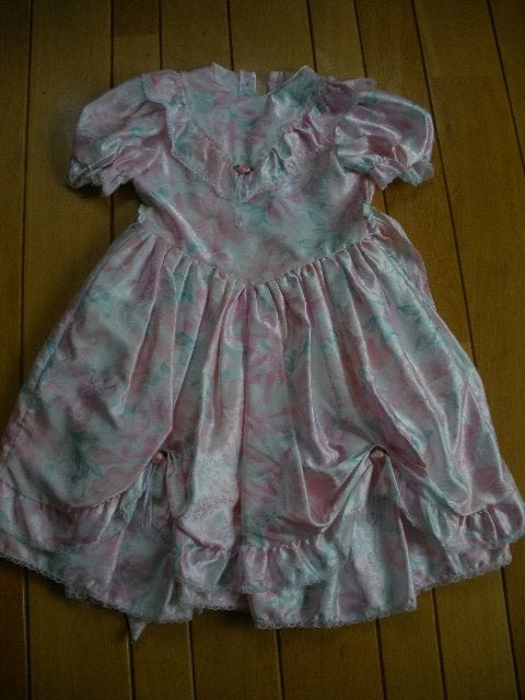Prinsessen jurk pastel bloemen maat 140, Ophalen of Verzenden, Zo goed als nieuw, 134 t/m 140, Meisje