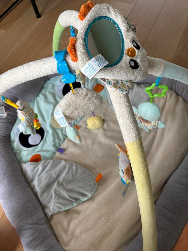 Speelkleed met babygym - merk Playgro, Kinderen en Baby's, Ophalen of Verzenden, Gebruikt, Speelkleed, Met geluid