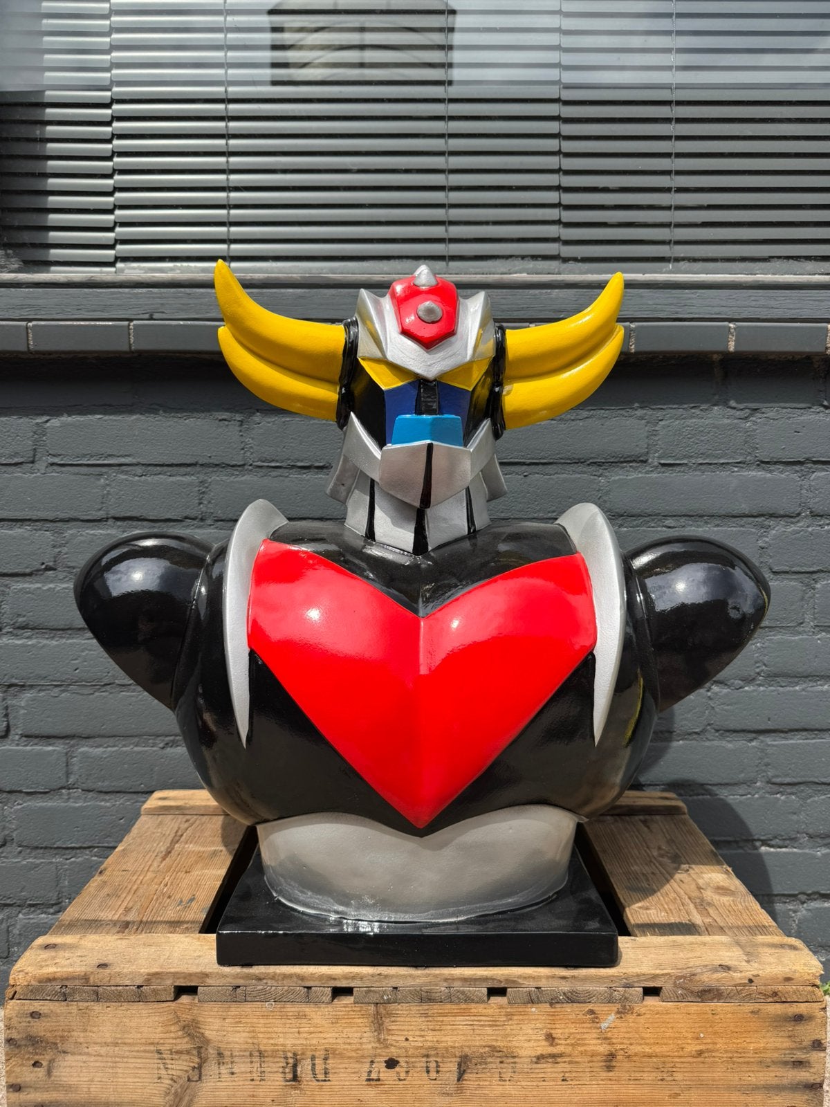 Grendizer Buste - Groot Formaat Beeld, Ophalen, Beeldje of Figuurtje, ., Overige figuren