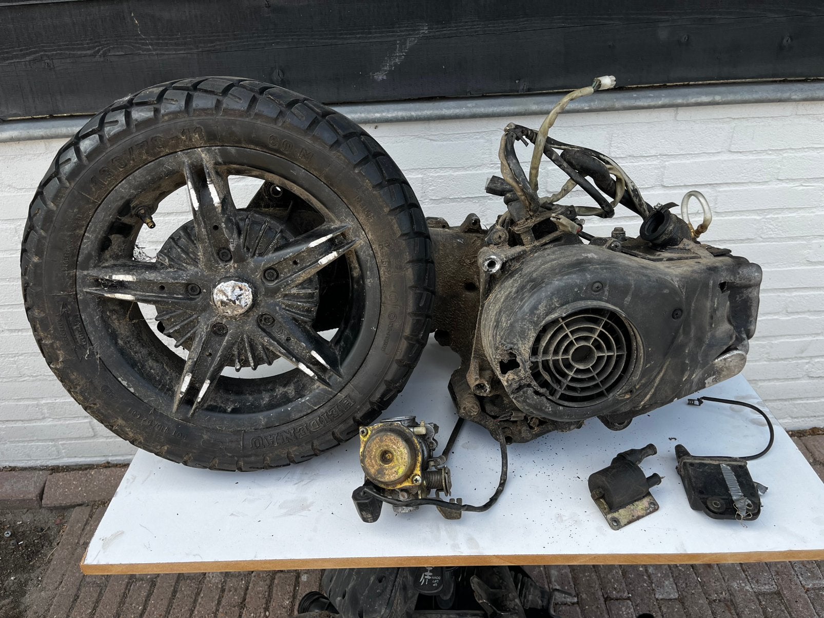 Piaggio hexagon 125cc 4t blok, Ophalen, Zo goed als nieuw, Tweetakt, Overige modellen