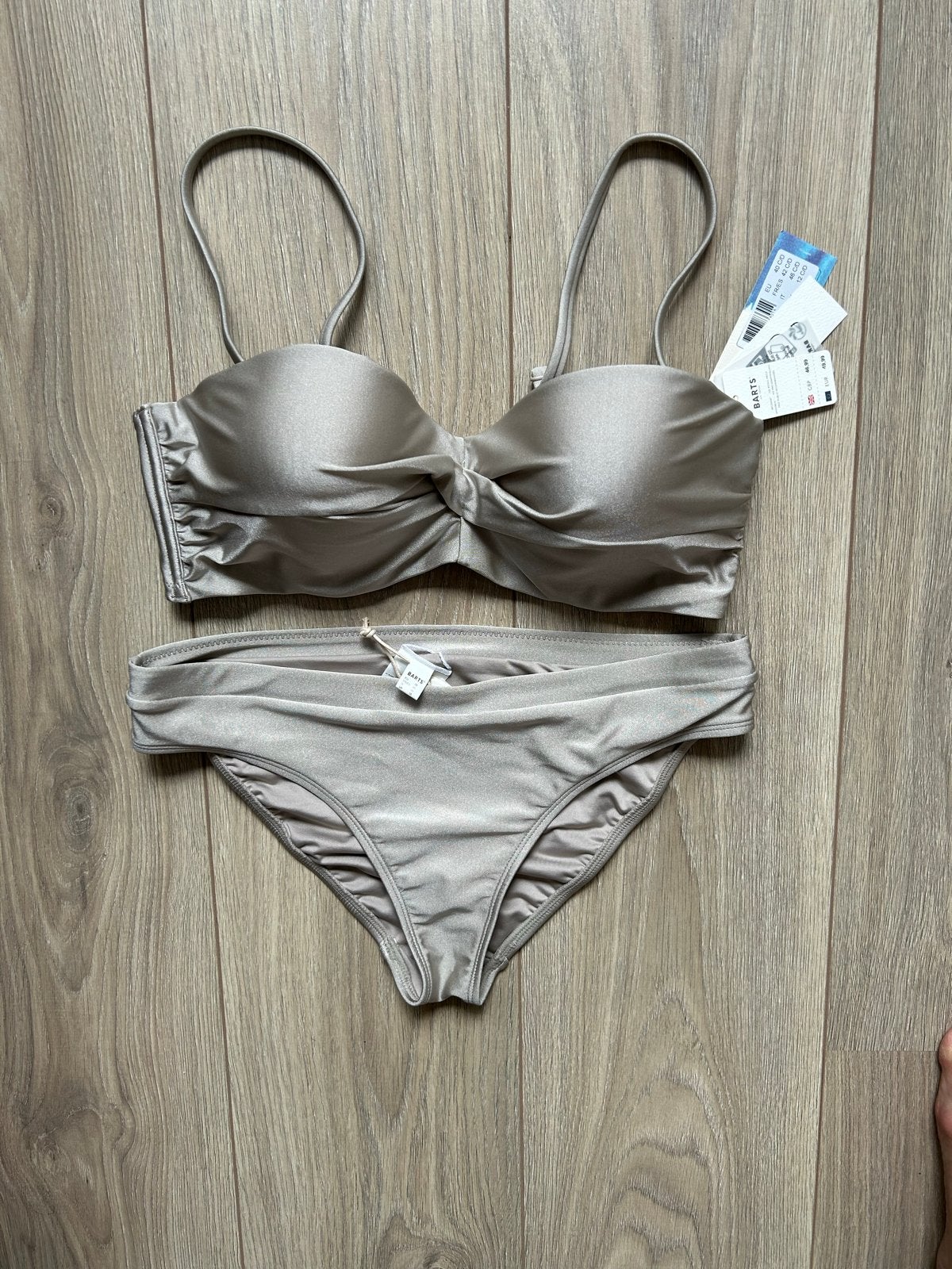 Bikini set van BARTS, maat M, nieuw met kaartjes, Ophalen of Verzenden, Nieuw, Zilver, Bikini