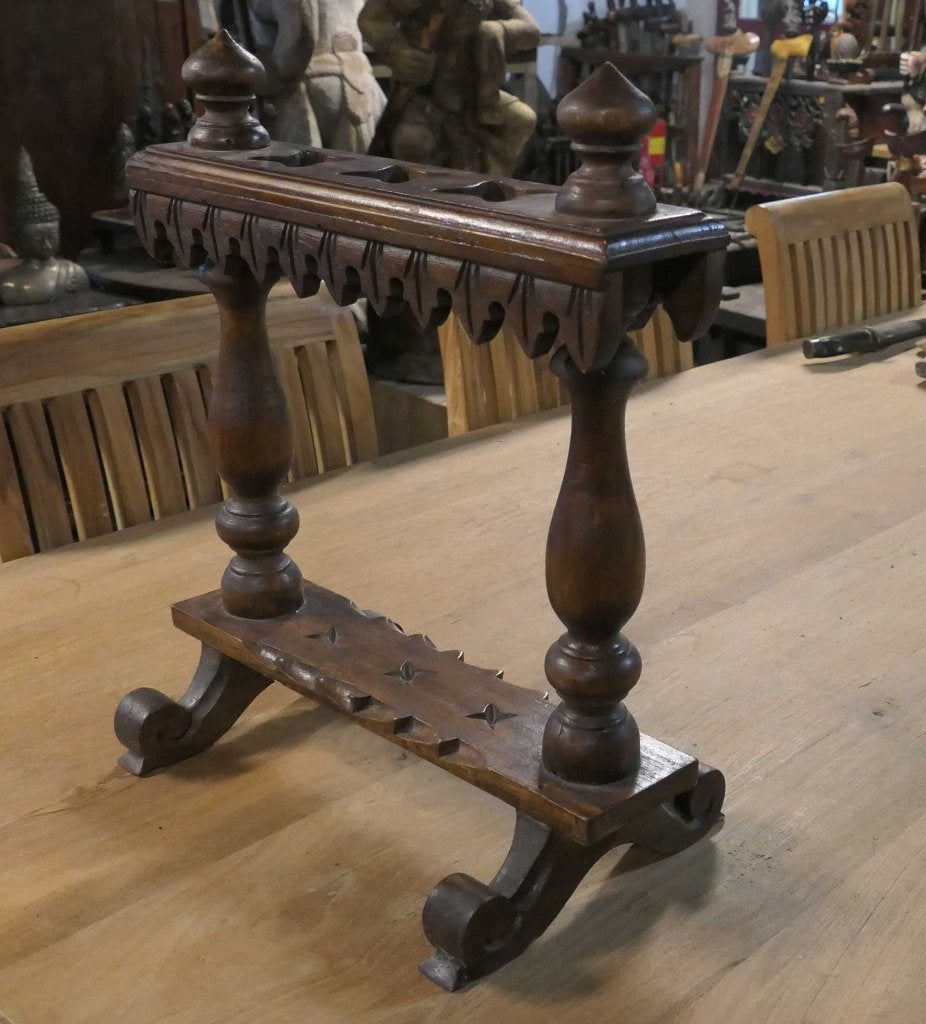 Keris houder v. 3 Kerissen PZ8 Ploncon Standaard Indonesie, Antiek en Kunst, Ophalen of Verzenden