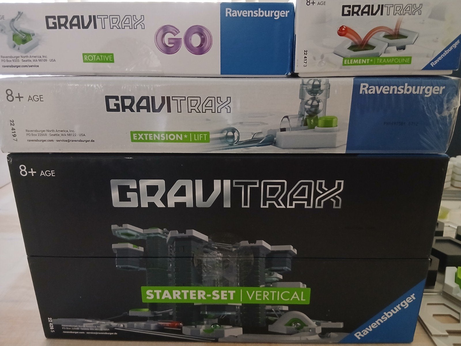 Gravitrax 7 sets, 4 nieuw o.a. starterset pro vertical, lift, Ophalen, Nieuw