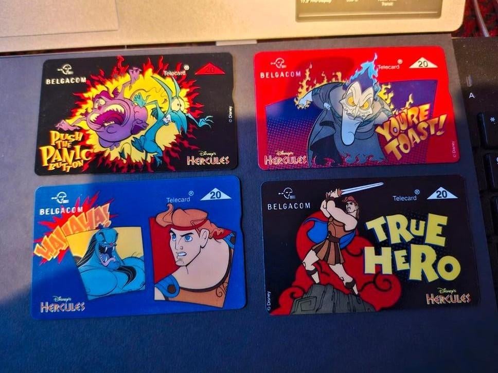 Disney Hercules Telefoonkaarten - Ongebruikt, Nieuwstaat, Verzamelen, Telefoonkaarten, Ophalen of Verzenden