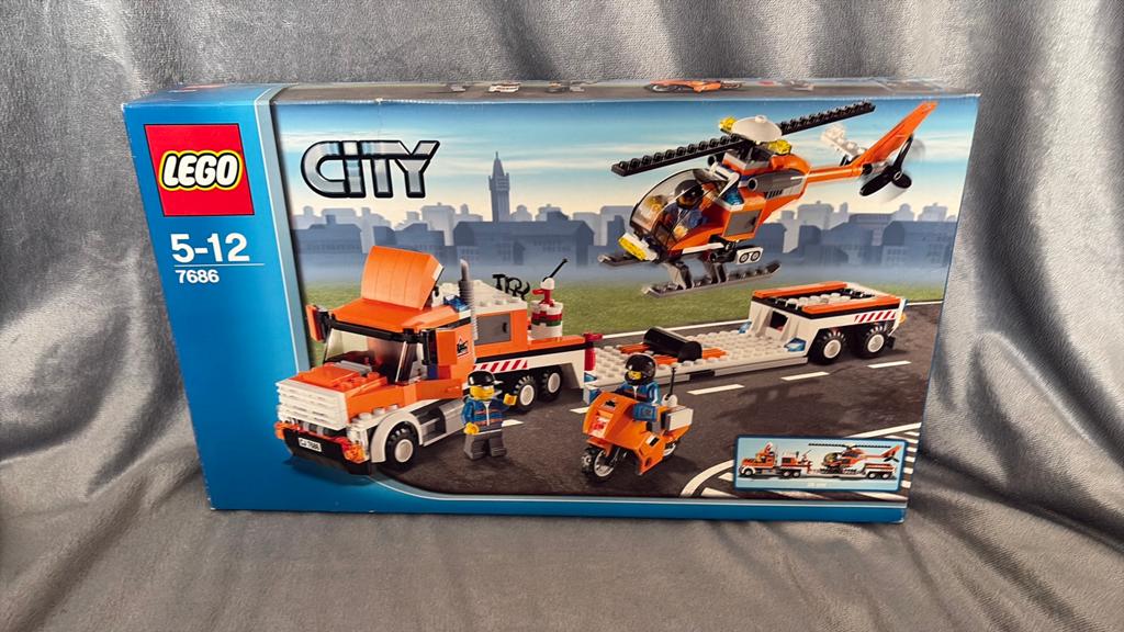 Lego City 7686 Helicopter Transporter, Ophalen, City, Lego, Nieuw