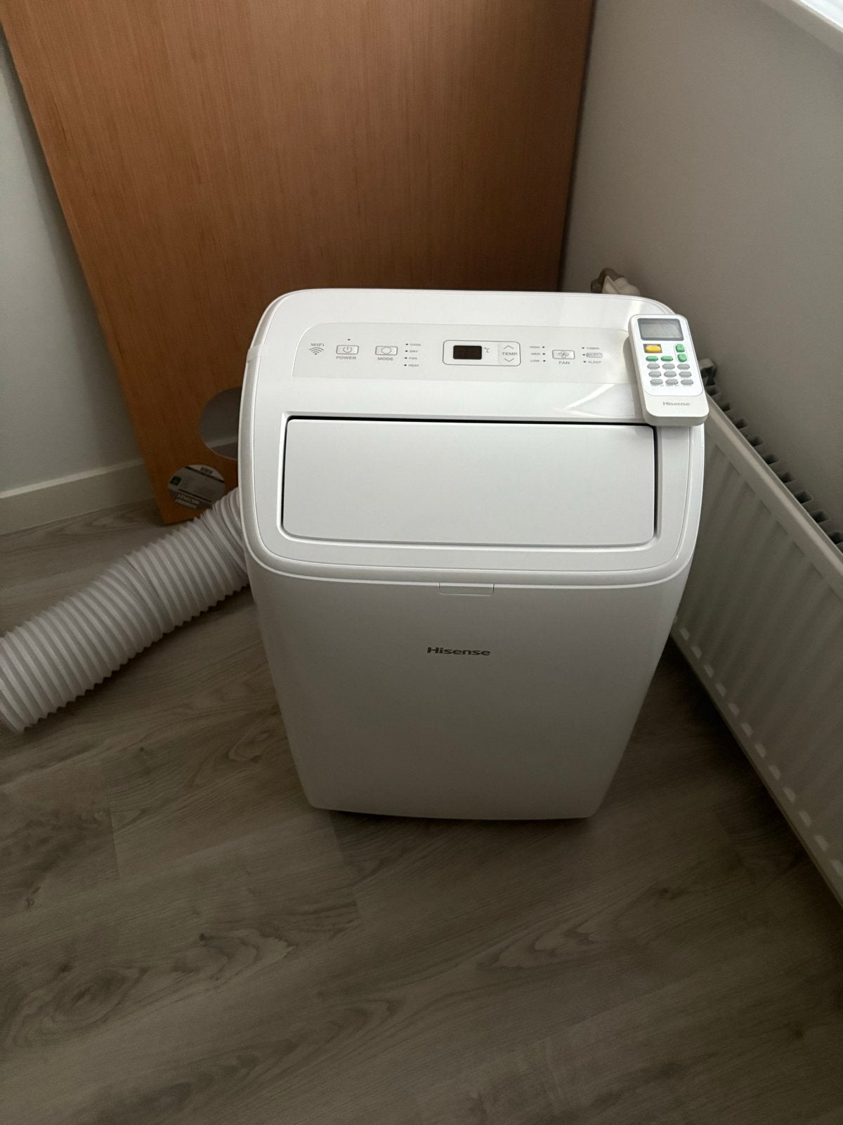 Hisense Mobiele Airco - Slechts 3 Weken Oud!, Ophalen, Minder dan 60 m³, 3 snelheden of meer, Zo goed als nieuw