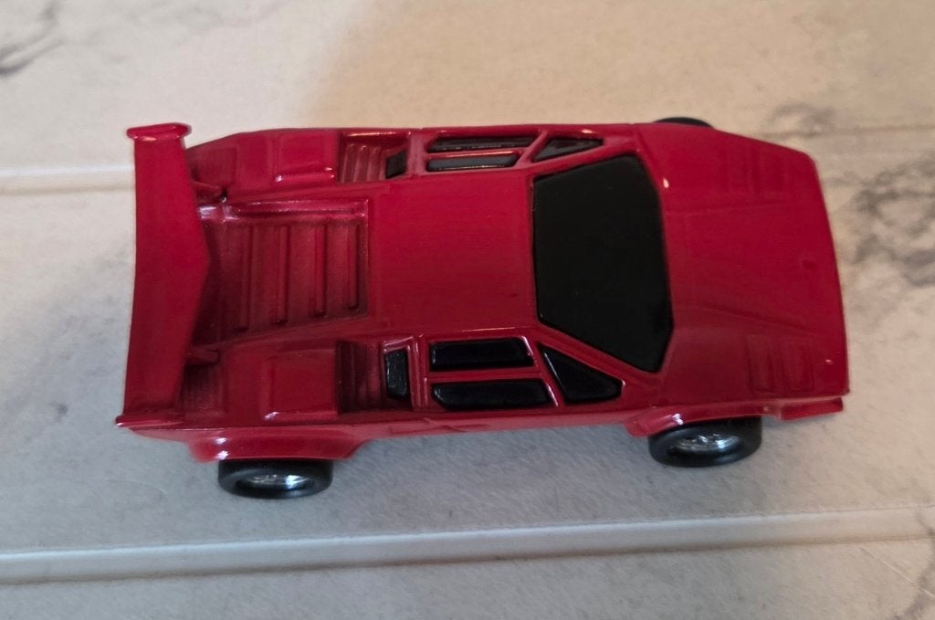 Lamborghini Countach modelauto als AANSTEKER ca 1:87., Ophalen of Verzenden, Nieuw, Auto, Overige merken