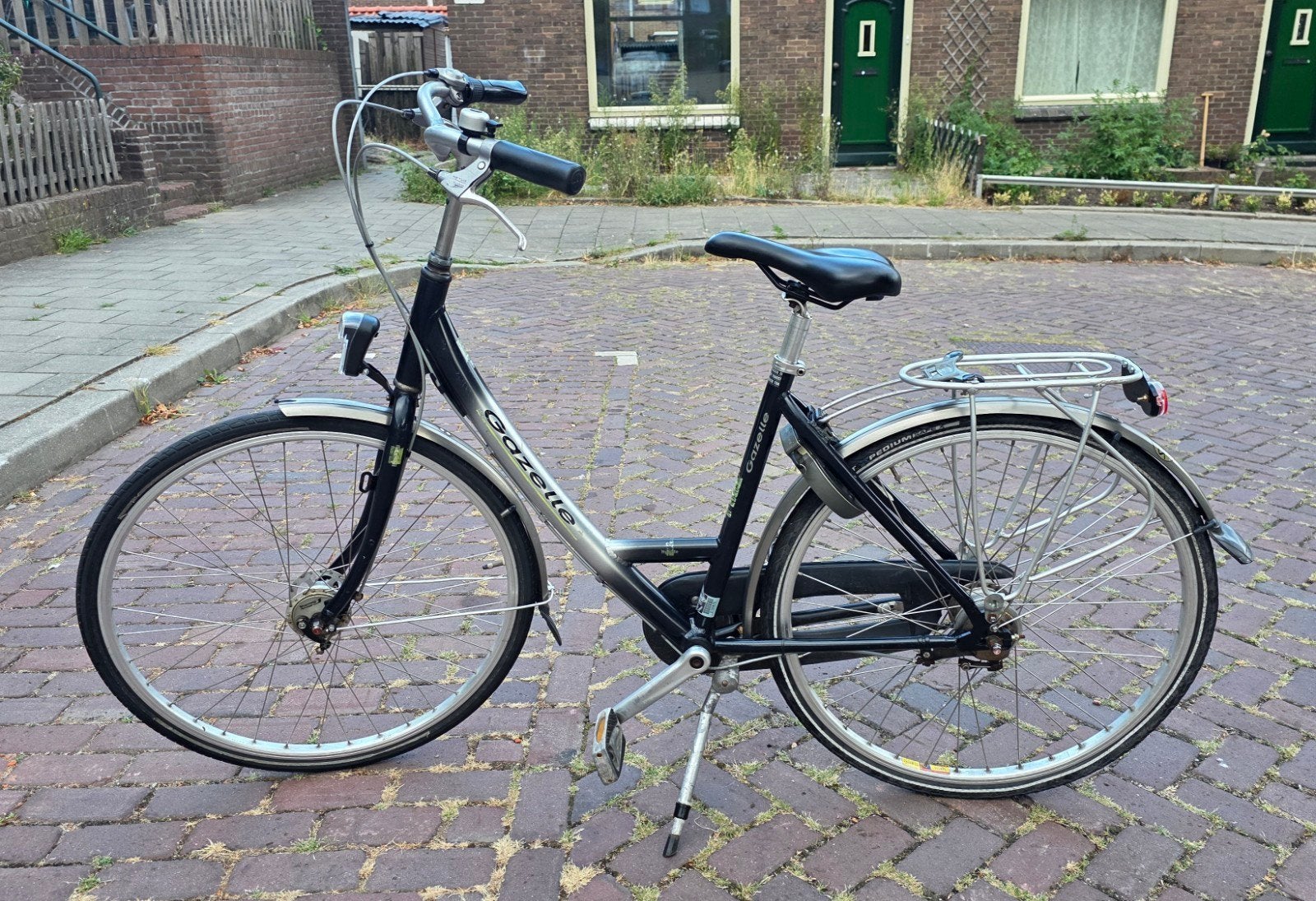 Gazelle damesfiets met 7-versnellingen, Fietsen en Brommers, Fietsen | Dames | Damesfietsen, Ophalen, Velgrem, Versnellingen, Zo goed als nieuw