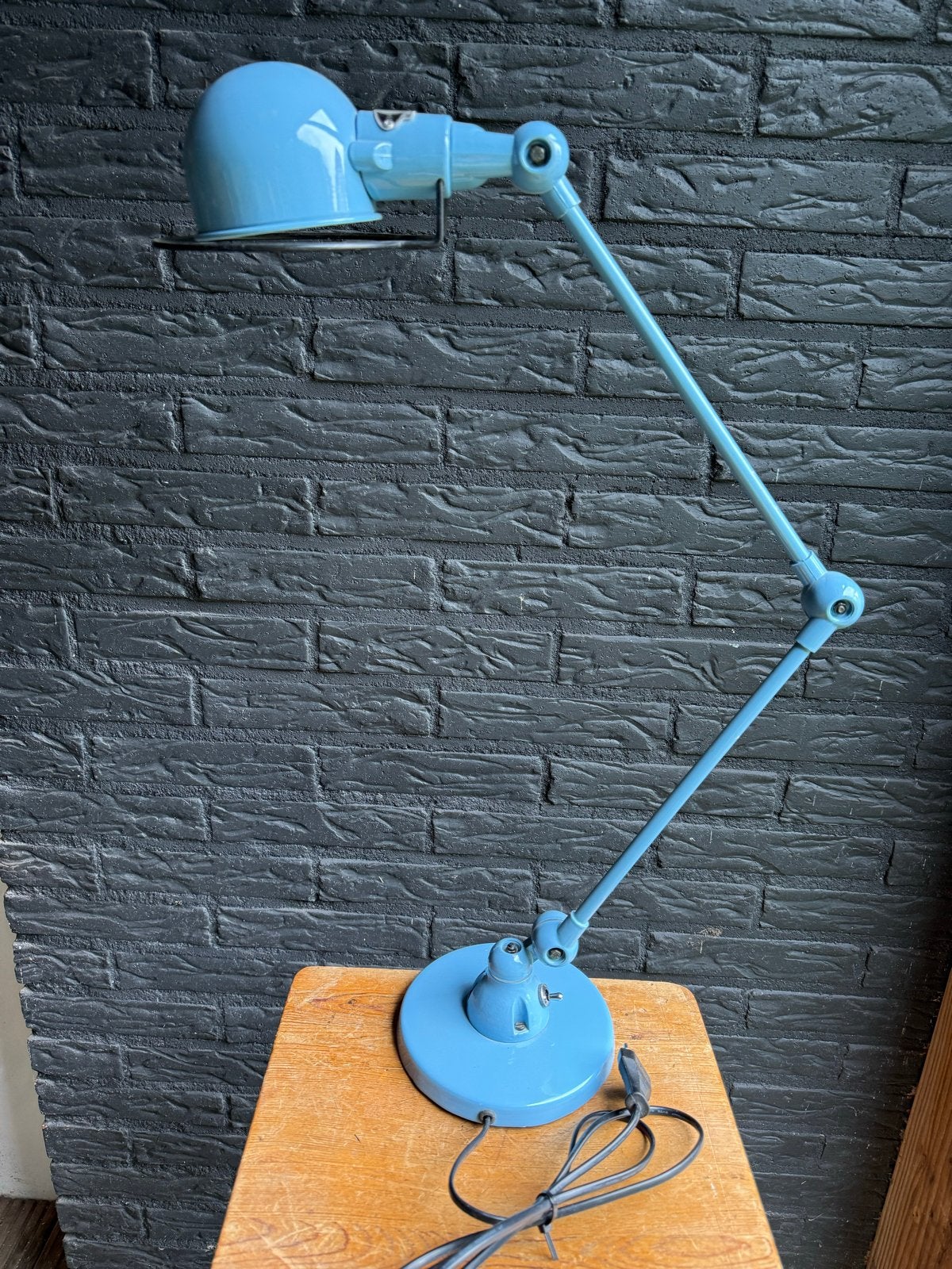 Jieldé bureaulamp - lichtblauw, Ophalen of Verzenden, Bureaulamp