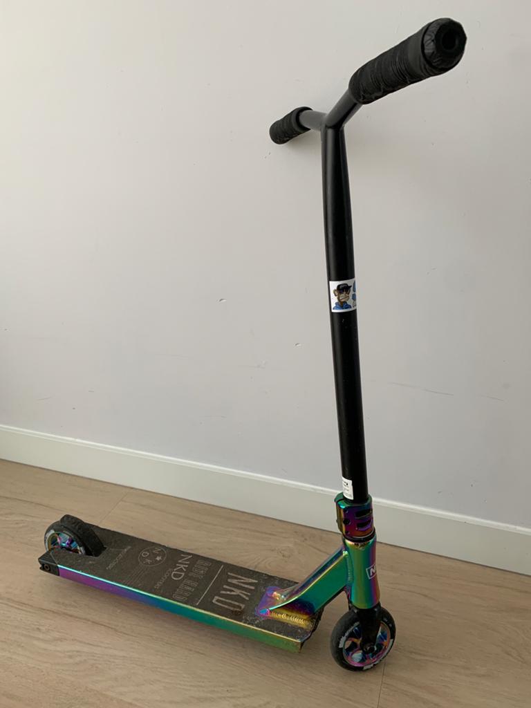 Stuntstep NKD Rally, Fietsen en Brommers, Steps, Ophalen, Zo goed als nieuw, Overige typen