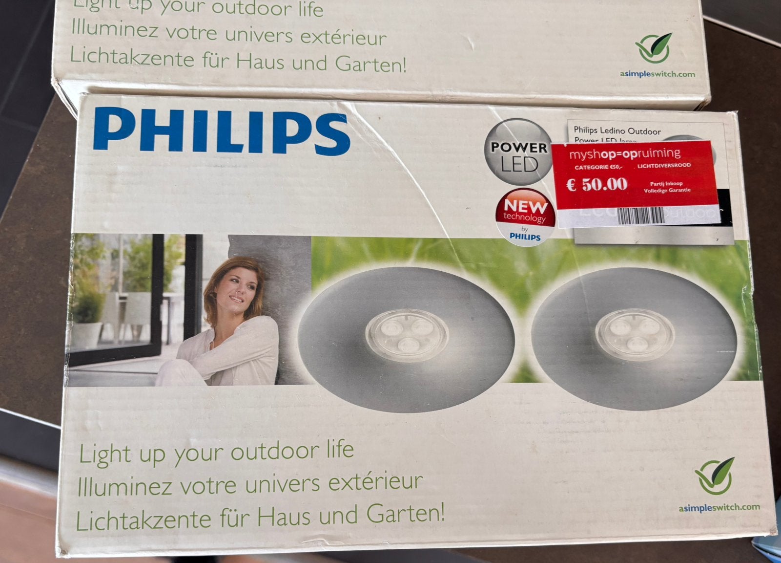 Philips Ledino Outdoor recessed met 2 licht LED, Kunststof, Nieuw, LED, Philips