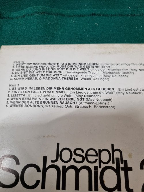 lp joseph schmidt 2, Cd's en Dvd's, Ophalen of Verzenden