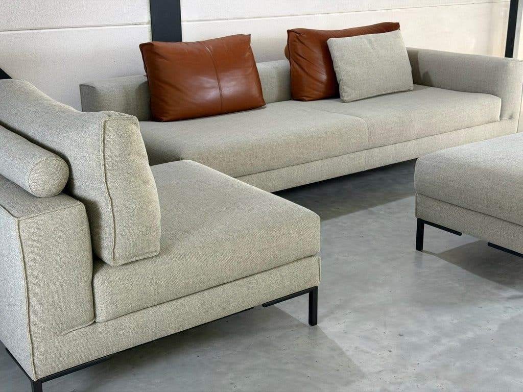Design on Stock Aikon Lounge - topstaat, 250 tot 300 cm, 100 tot 125 cm, Zo goed als nieuw, Rechte bank