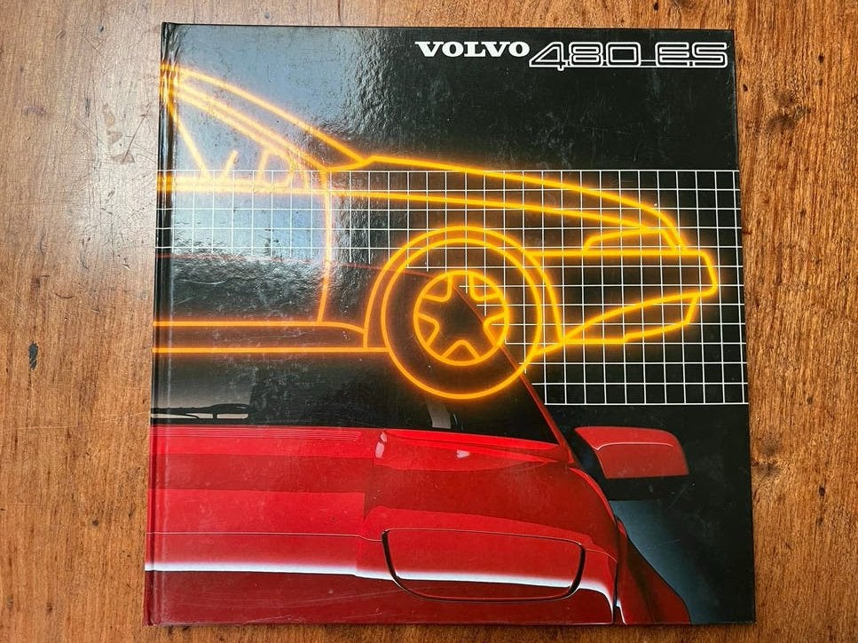 Volvo 480 ES Brochure - Blauwdruk voor de wereld van morgen, Ophalen, Zo goed als nieuw, Volvo